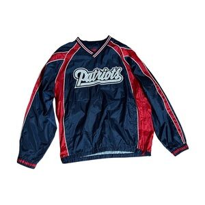 New England Patriots Vintage Windbreaker Jacket